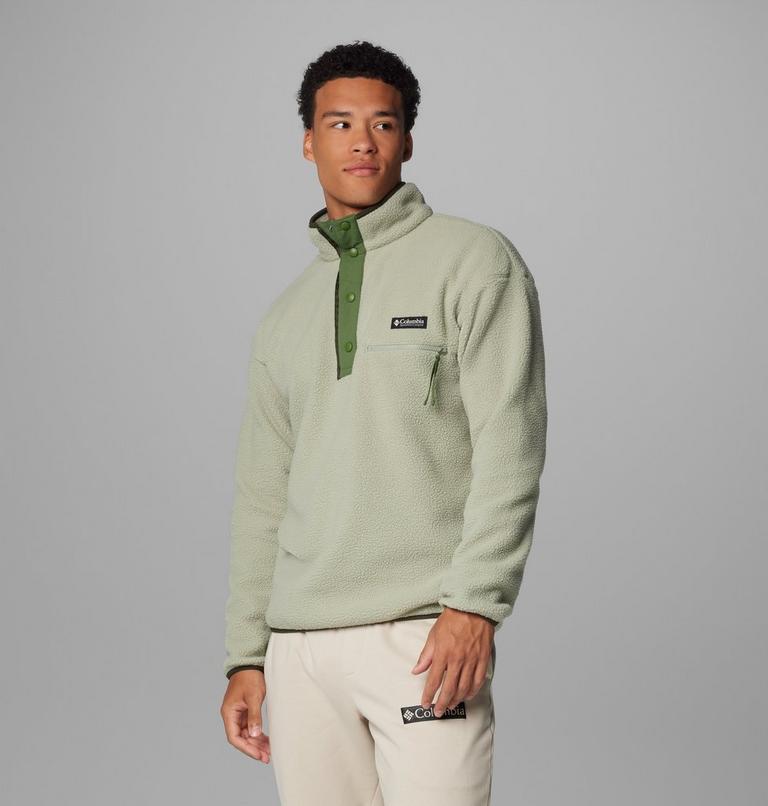Helvetia II Half Snap Fleece, Color: Safari, image 4