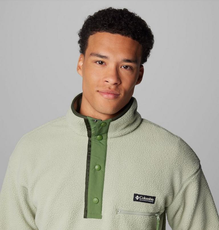 Helvetia II Half Snap Fleece, Color: Safari, image 5