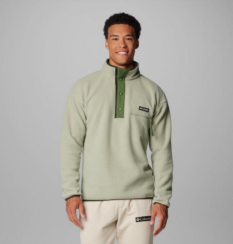 Helvetia II Half Snap Fleece, Color: Safari, image 1