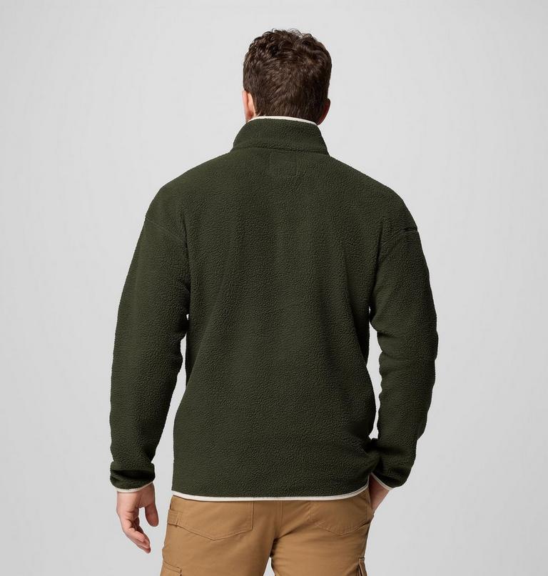 Helvetia II Half Snap Fleece, Color: Greenscape, image 3