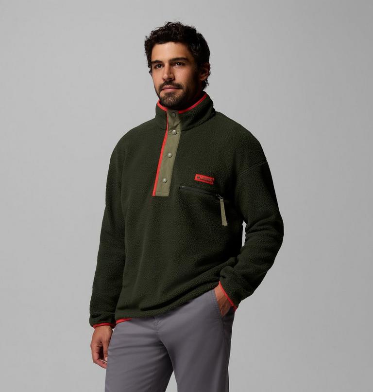 Men's Helvetia Streetwear Fleece, Color: Greenscape, image 4