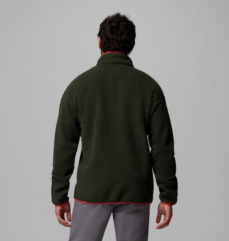 Men's Helvetia Streetwear Fleece, Color: Greenscape, image 3