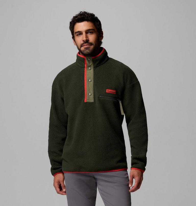 Men's Helvetia Streetwear Fleece, Color: Greenscape, image 1