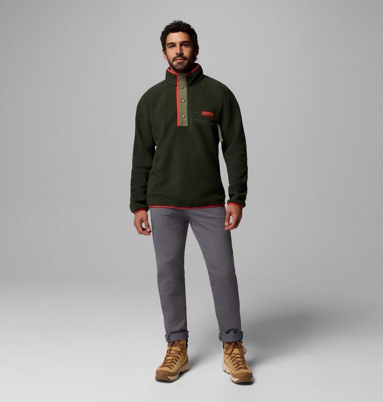 Men's Helvetia Streetwear Fleece, Color: Greenscape, image 2
