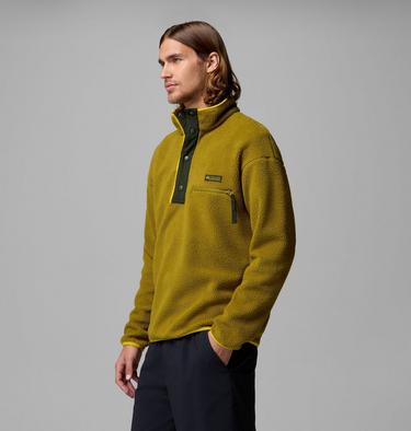 Men's Helvetia Streetwear Fleece, Color: Mossy Green, image 16