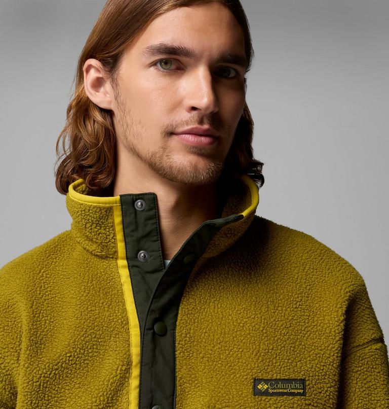 Men's Helvetia Streetwear Fleece, Color: Mossy Green, image 5