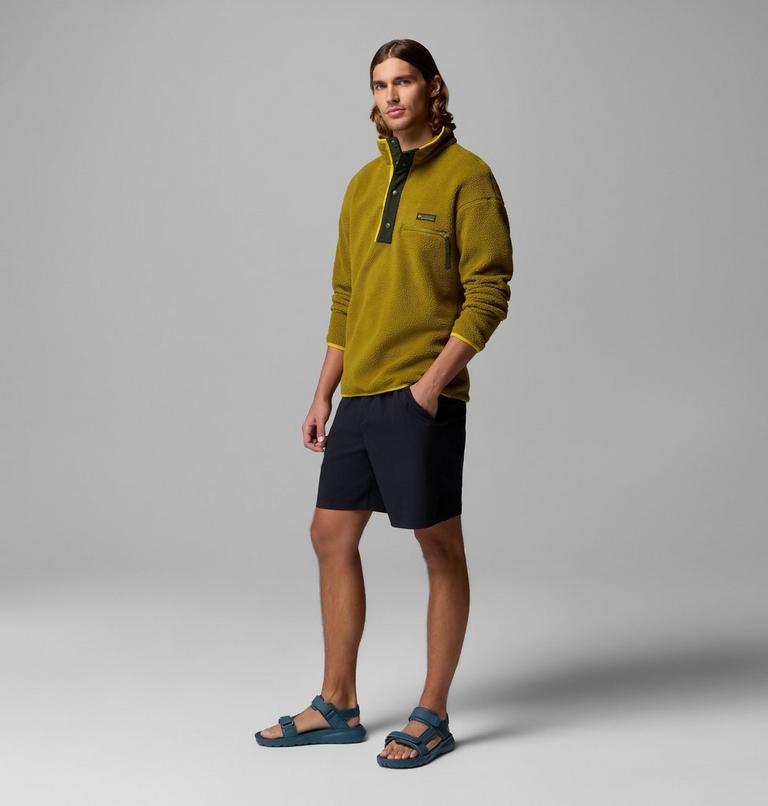 Men's Helvetia Streetwear Fleece, Color: Mossy Green, image 2