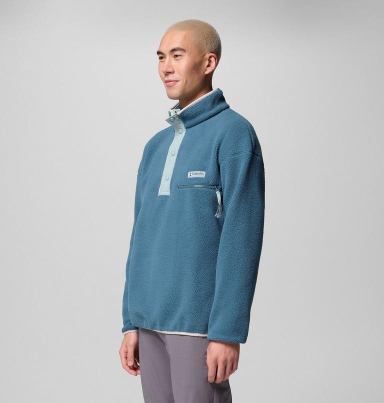 Helvetia II Half Snap Fleece, Color: Everblue, image 4
