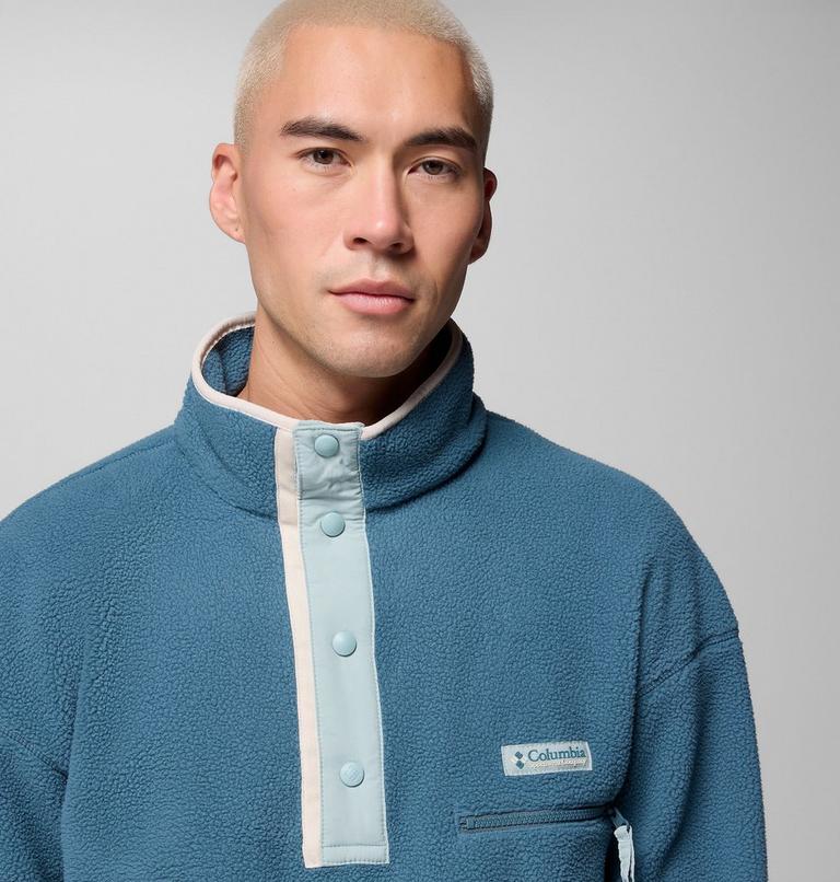 Helvetia II Half Snap Fleece, Color: Everblue, image 5