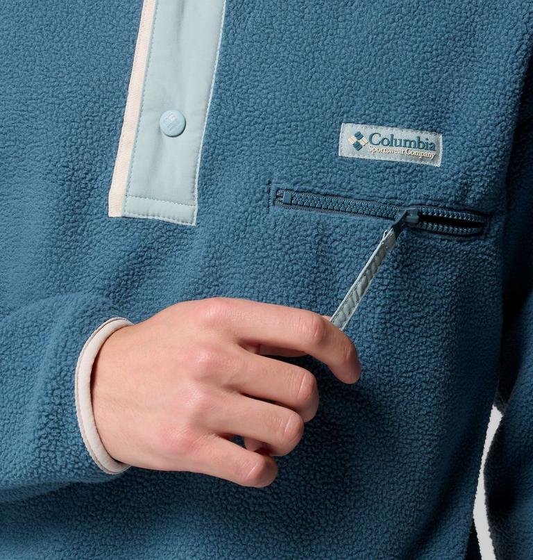 Helvetia II Half Snap Fleece, Color: Everblue, image 6