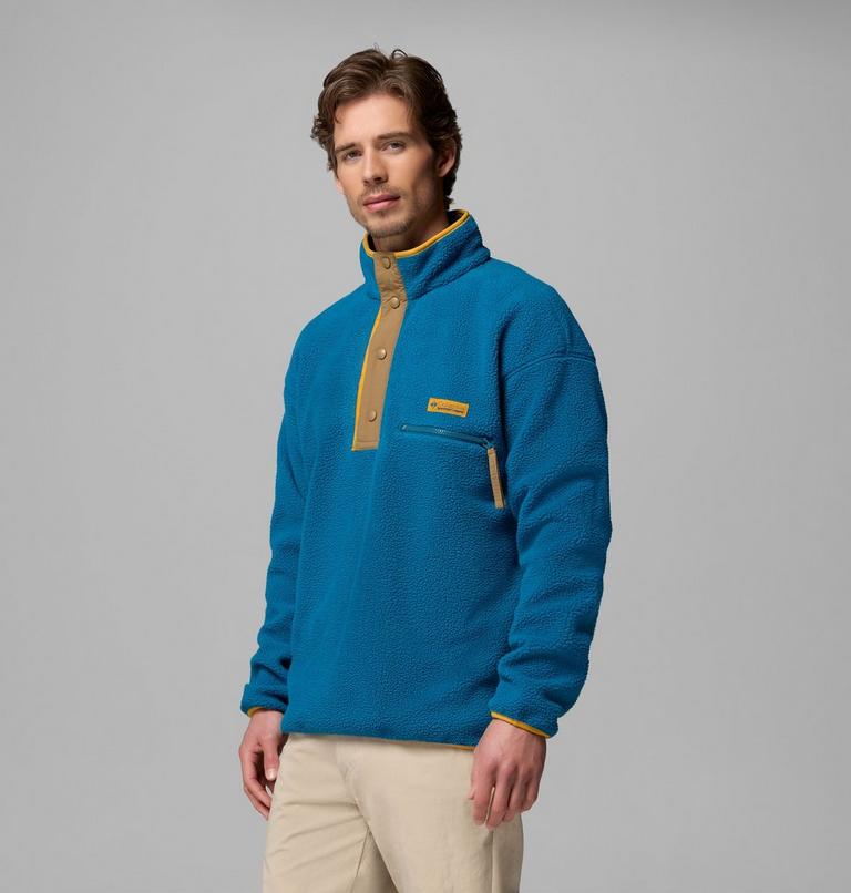 Men's Helvetia Streetwear Fleece, Color: Phoenix Blue, image 4