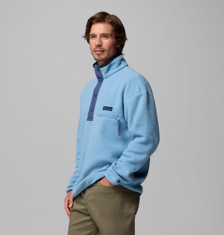 Helvetia Half Snap Fleece f&uuml;r M&auml;nner, Color: Rainy Day, image 4