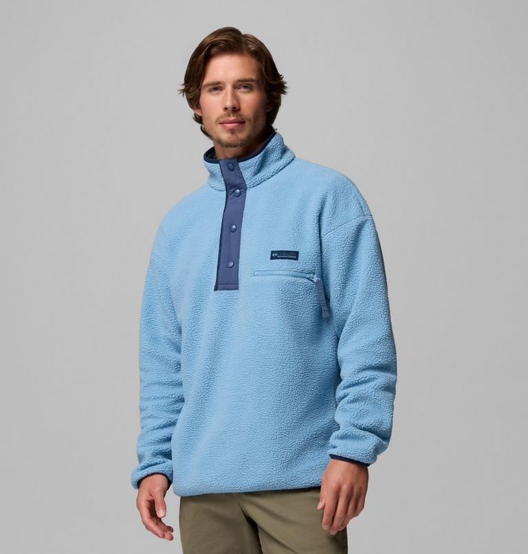 Helvetia Half Snap Fleece f&uuml;r M&auml;nner, Color: Rainy Day, image 1