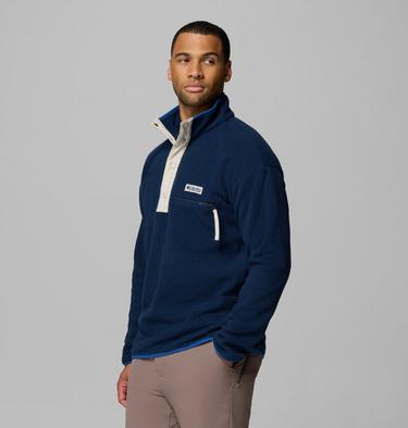 Men's Helvetia Streetwear Fleece, Color: Collegiate Navy, image 20