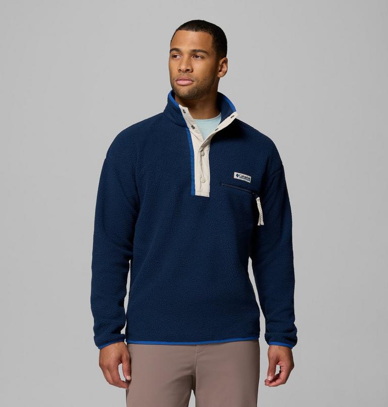 Men's Helvetia Streetwear Fleece, Color: Collegiate Navy, image 1