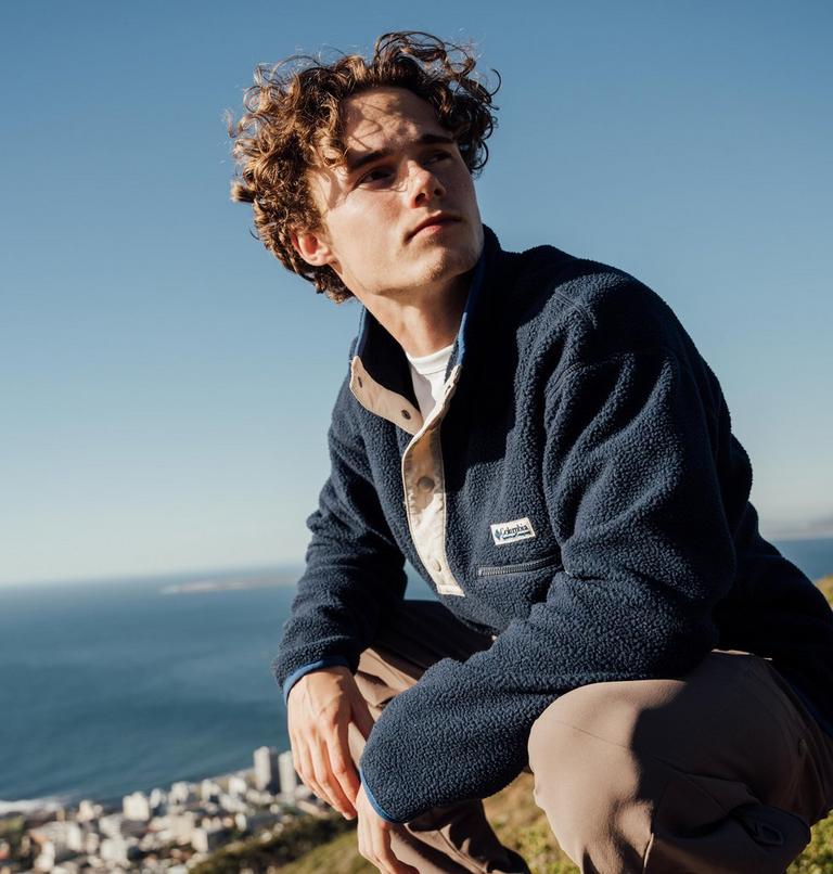 Forro polar Helvetia para hombre, Color: Collegiate Navy, image 6