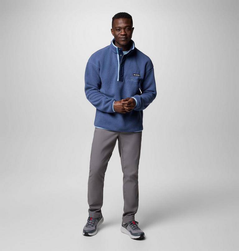 Men's Helvetia Streetwear Fleece, Color: Dark Mountain, image 2