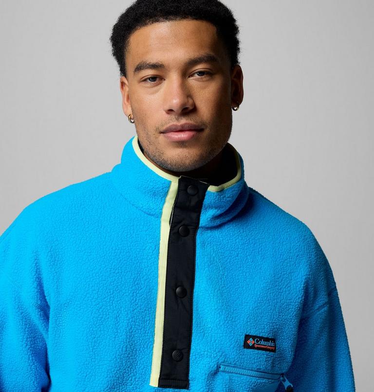 Men's Helvetia Streetwear Fleece, Color: Compass Blue, image 5