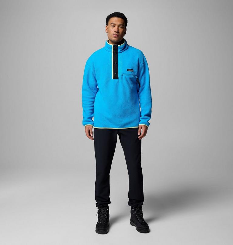 Men's Helvetia Streetwear Fleece, Color: Compass Blue, image 2