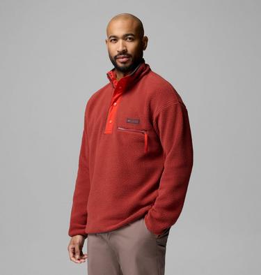 Men's Helvetia Streetwear Fleece, Color: Red Oxide, image 28
