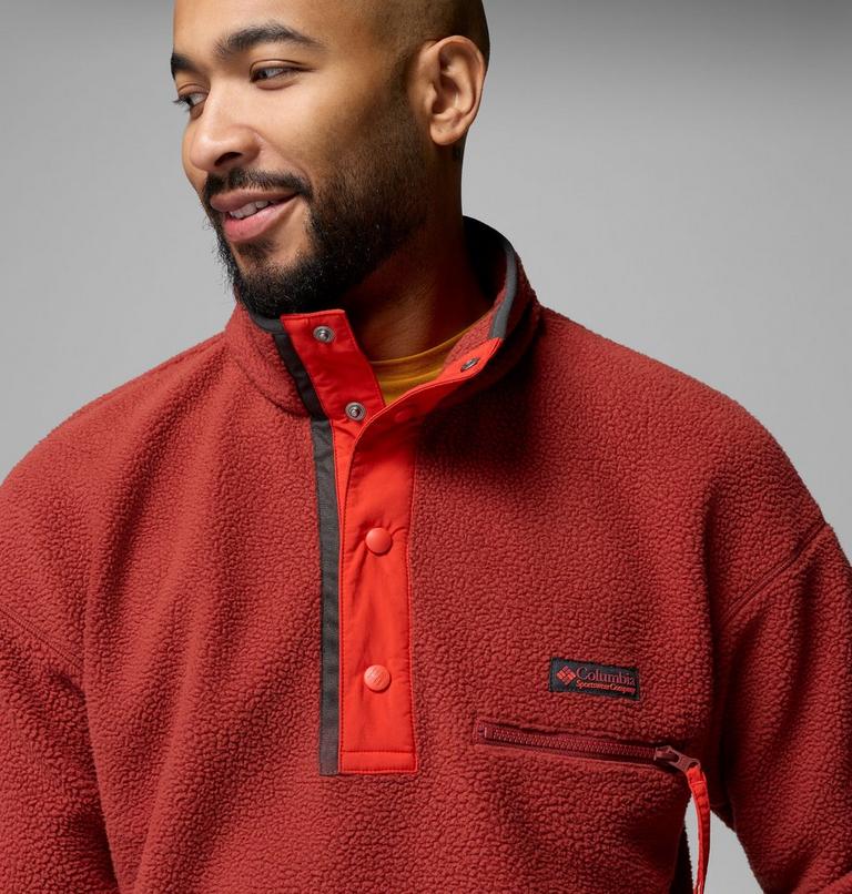 Helvetia Half Snap Fleece f&uuml;r M&auml;nner, Color: Red Oxide, image 5