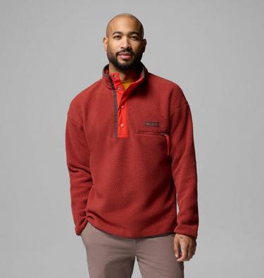 Men's Helvetia Streetwear Fleece, Color: Red Oxide, image 13
