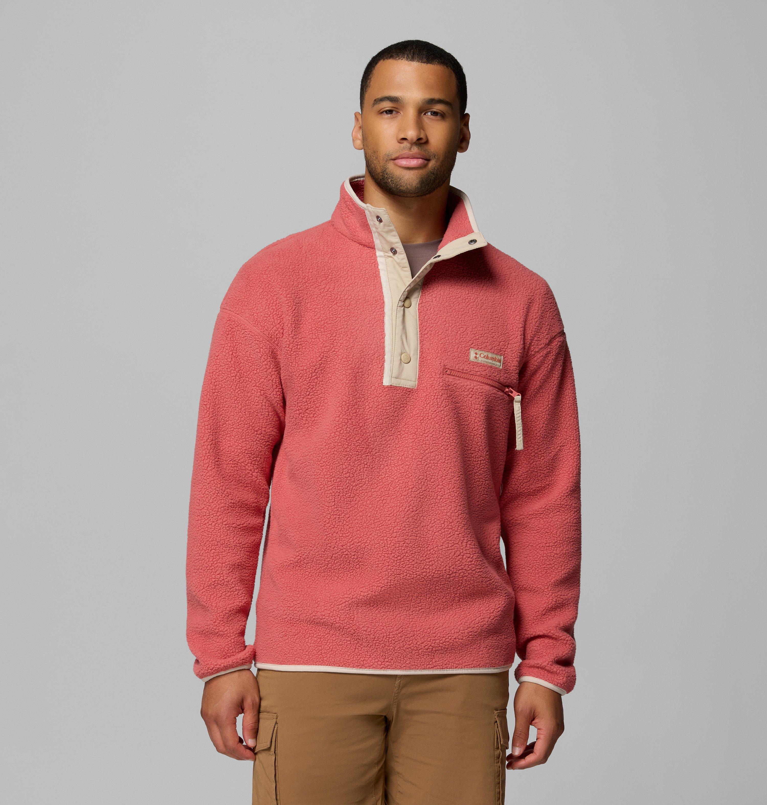 Columbia Sportswear Men's Red Columbia - Helvetia™ Streetwear Fleece - Washed Xxl