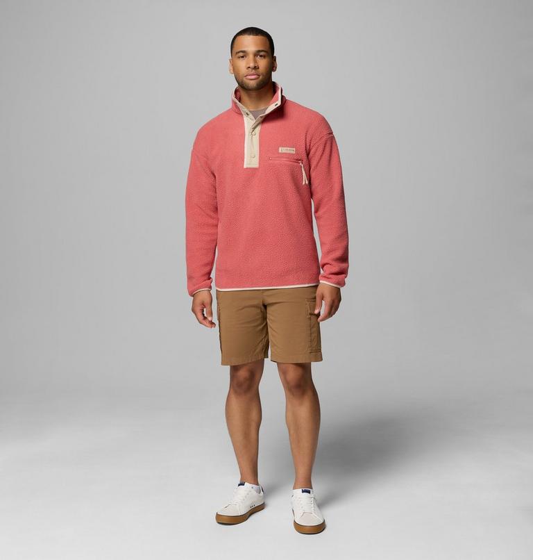 Men's Helvetia Streetwear Fleece, Color: Washed Red, image 2