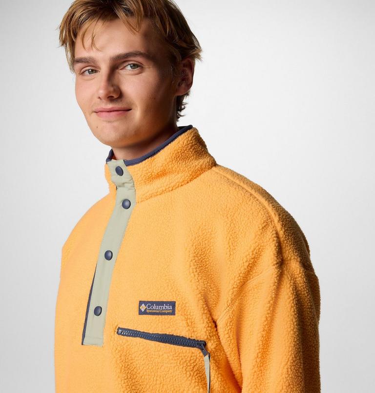 Men's Helvetia Streetwear Fleece, Color: Summer Orange, image 5