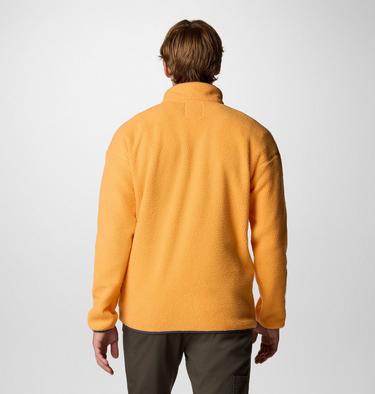 Men's Helvetia Streetwear Fleece, Color: Summer Orange, image 3