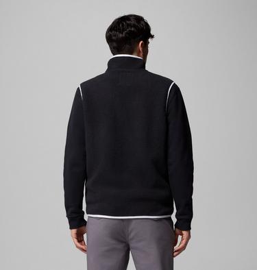 Men's Helvetia Fleece Vest, Color: Black, image 3