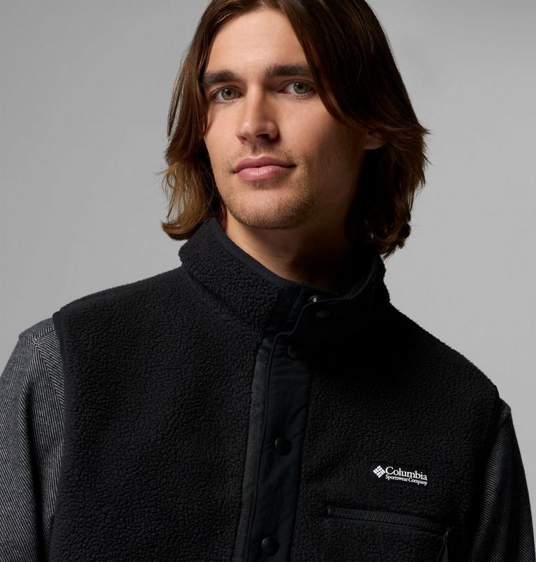 Chaleco de forro polar Helvetia para hombre, Color: Black, image 6
