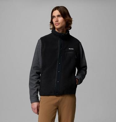 Chaleco de forro polar Helvetia para hombre, Color: Black, image 3