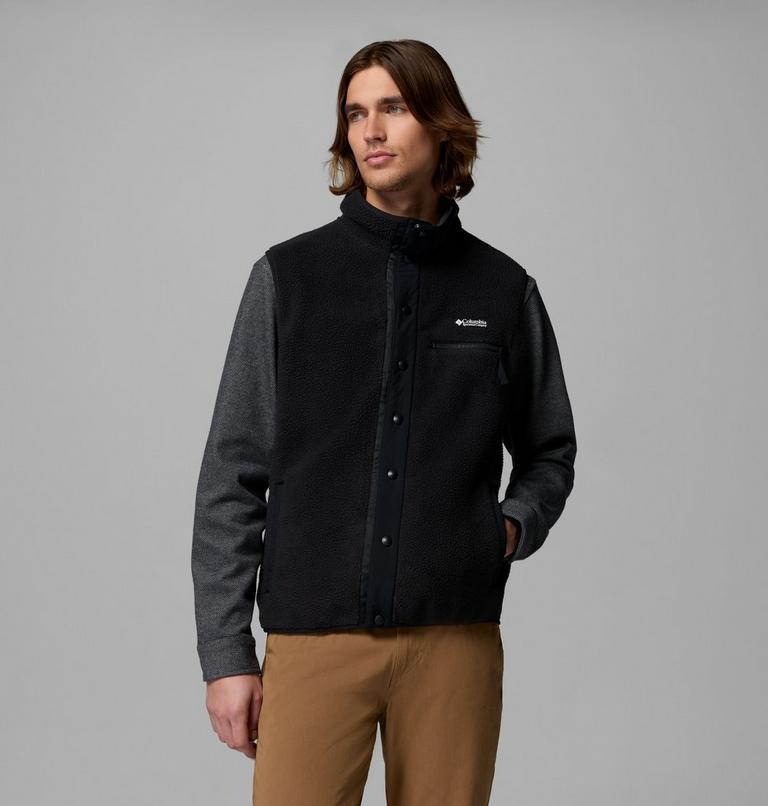 Chaleco de forro polar Helvetia para hombre, Color: Black, image 1