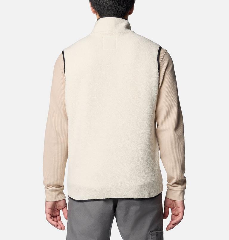 Men's Helvetia Fleece Vest, Color: Chalk, image 2