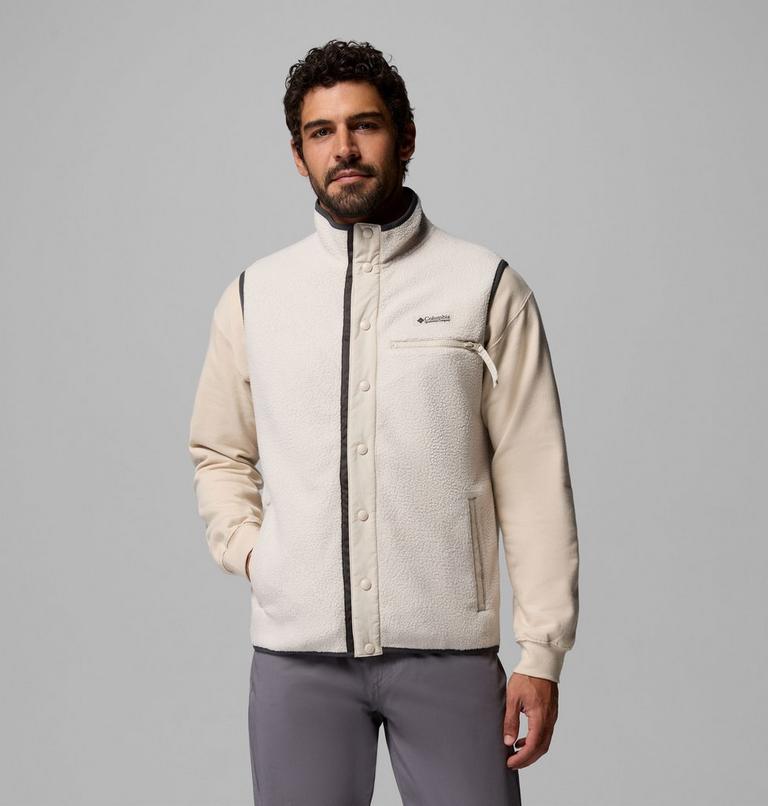 Chaleco de forro polar Helvetia para hombre, Color: Dark Stone, image 1