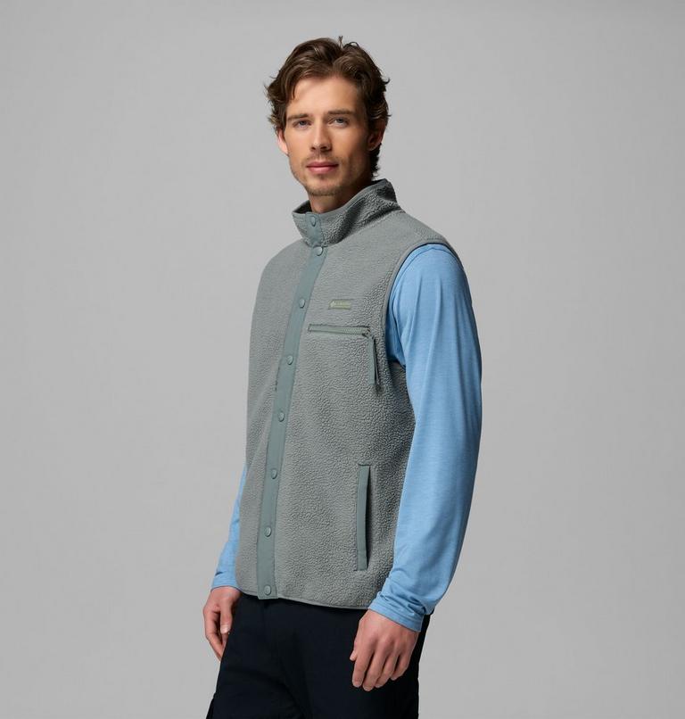 Chaleco de forro polar Helvetia para hombre, Color: Sedona Sage, image 4