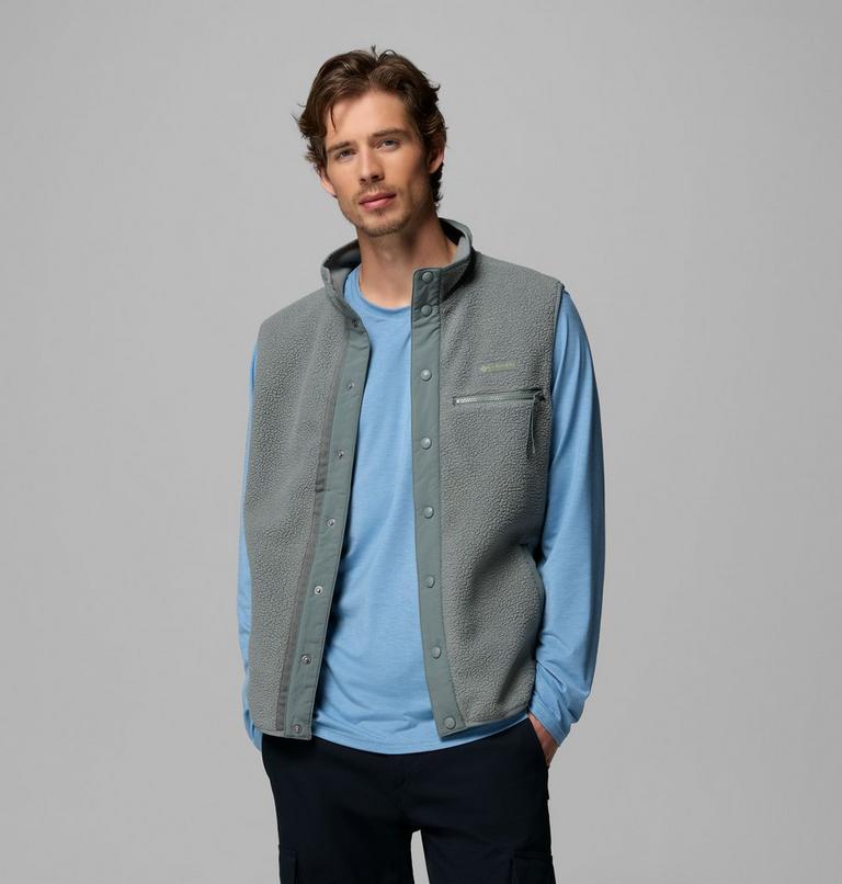 Chaleco de forro polar Helvetia para hombre, Color: Sedona Sage, image 5