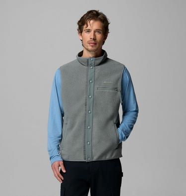 Chaleco de forro polar Helvetia para hombre, Color: Sedona Sage, image 1
