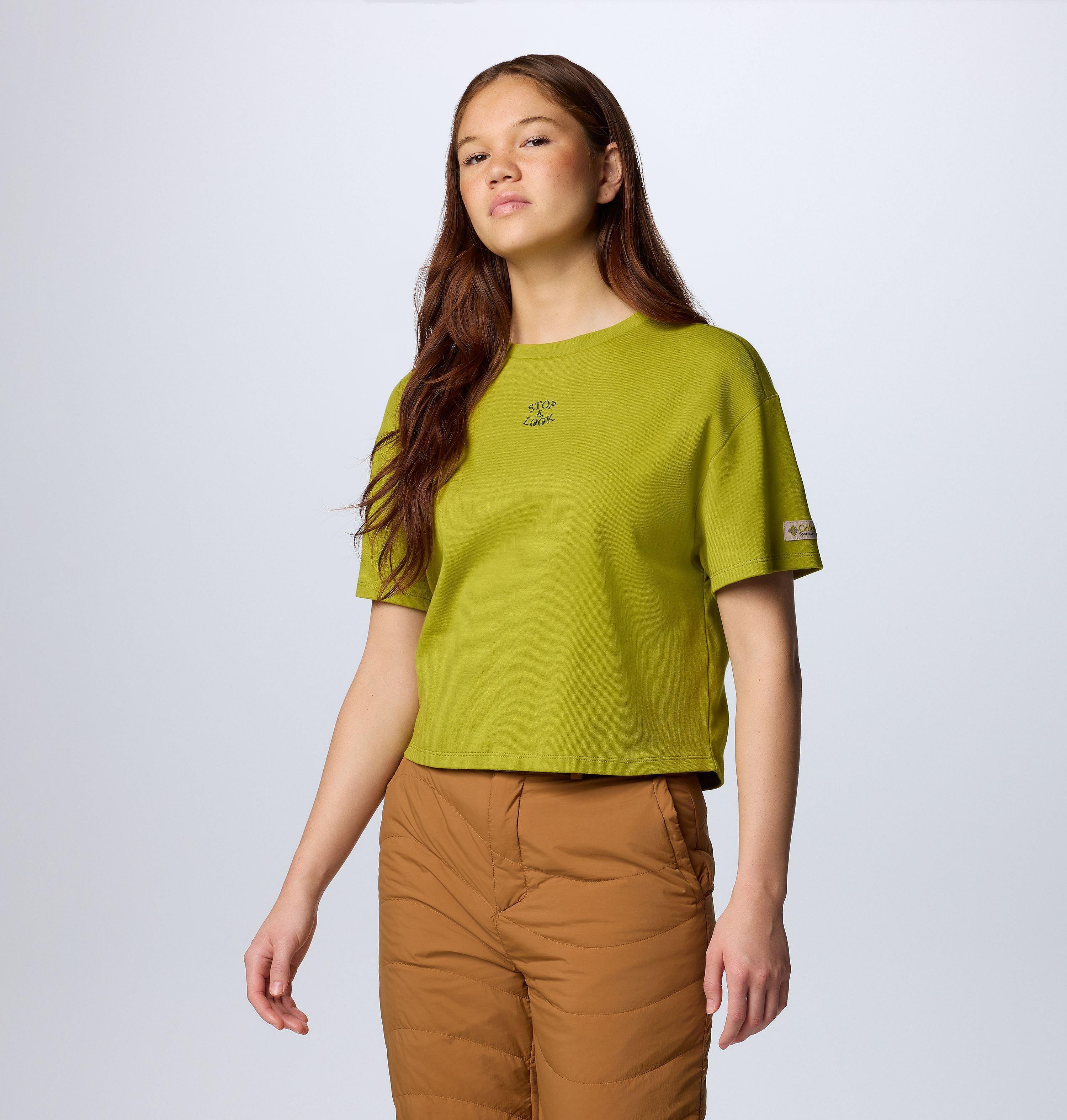 Women's Wallowa Cropped Graphic T-Shirt 4