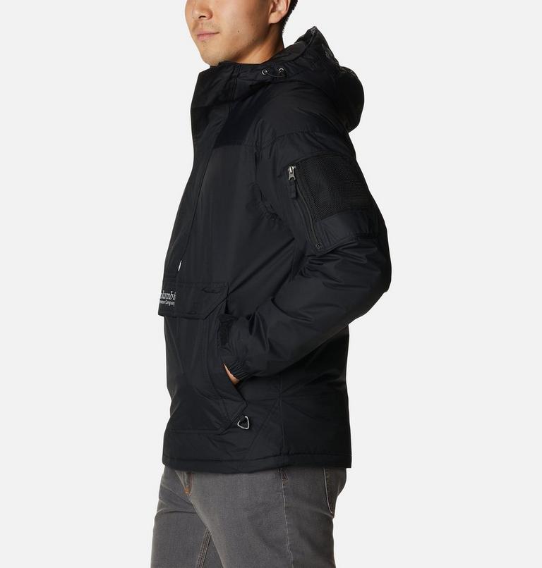 Men's Challenger II Pullover Anorak, Color: Black, image 3