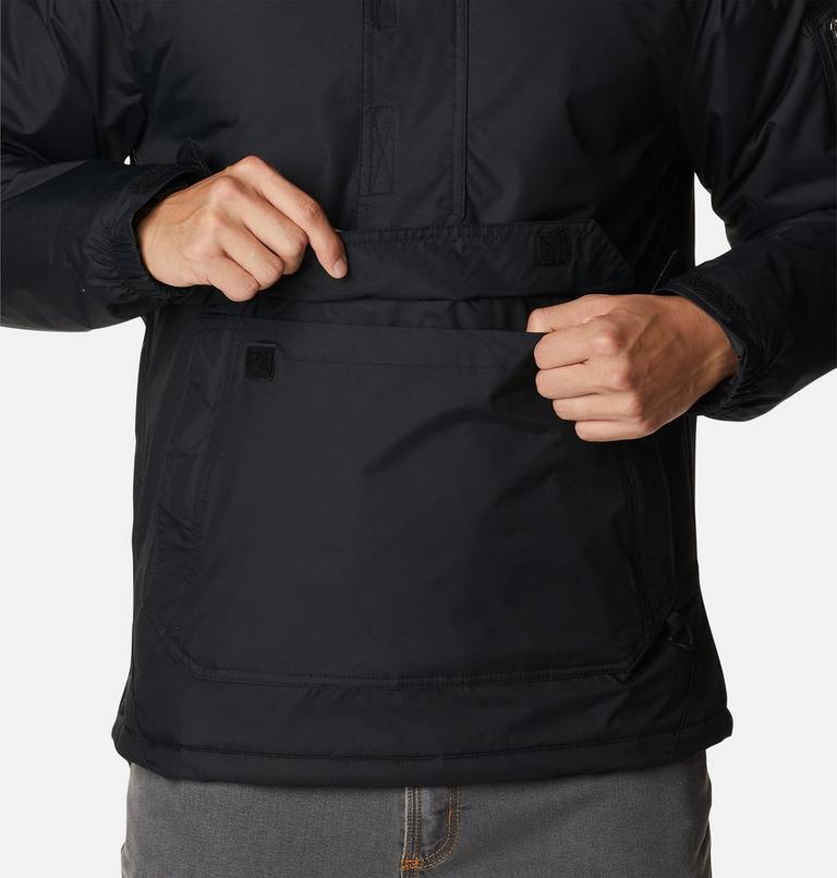 Men's Challenger II Pullover Anorak, Color: Black, image 7