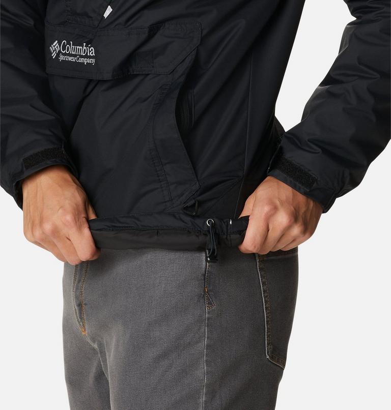 Men's Challenger II Pullover Anorak, Color: Black, image 8