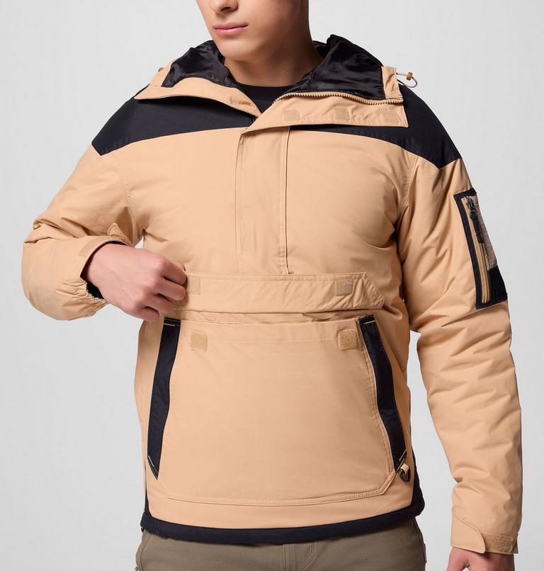 Men's Challenger II Insulated Pullover, Color: Canoe, Black, image 8