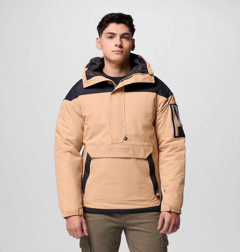 Men's Challenger II Insulated Pullover, Color: Canoe, Black, image 1