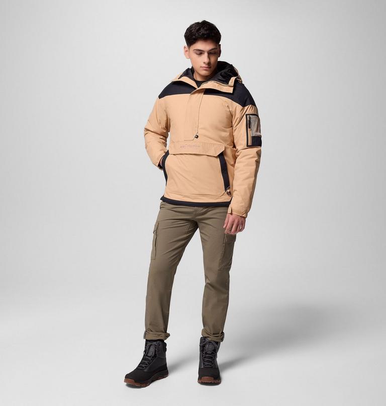 Men's Challenger II Insulated Pullover, Color: Canoe, Black, image 2