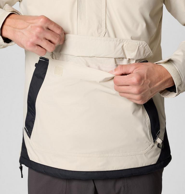 Men's Challenger II Pullover Anorak, Color: Dark Stone, Black, image 8