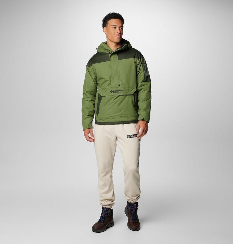 Men's Challenger II Pullover Anorak, Color: Canteen, Greenscape, image 3