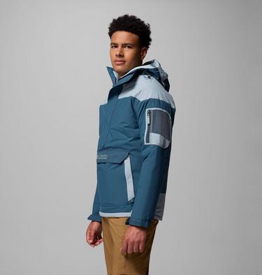 Men's Challenger II Pullover Anorak, Color: Everblue, Crushed Blue, image 4