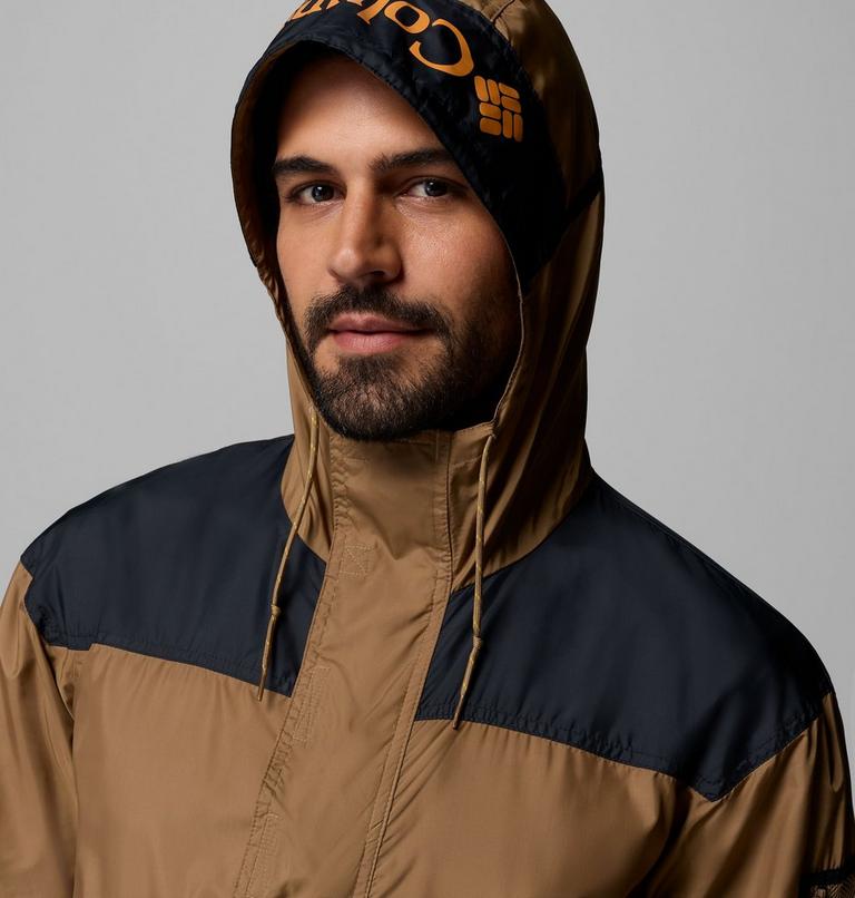 Men's Challenger II Windbreaker, Color: Delta, Black, image 5